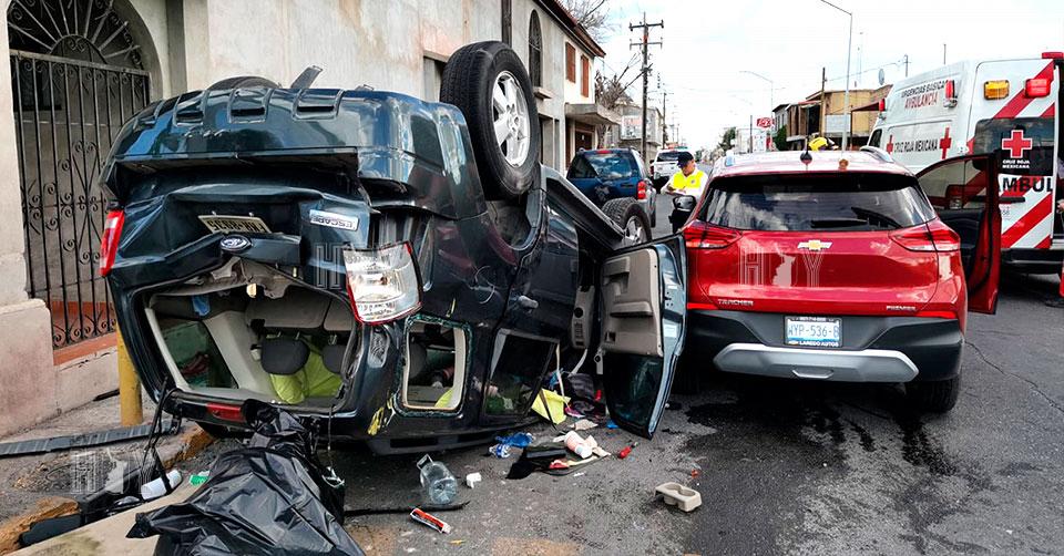 Hoy Tamaulipas - Accidentes en Tamaulipas Choque con volcadura deja una ...