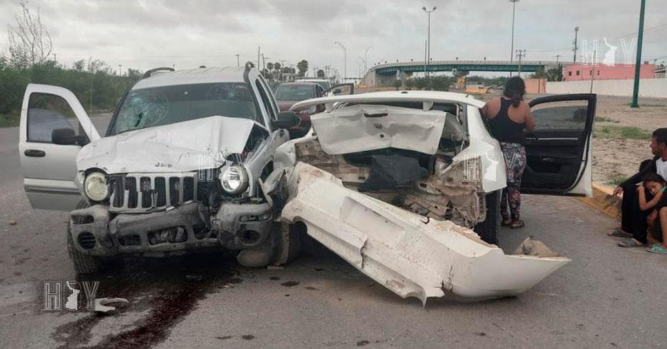 Hoy Tamaulipas - Choque en Tamaulipas Choque por alcance deja dos ...