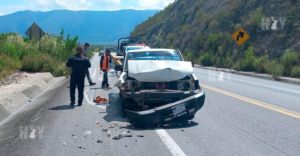 Hoy Tamaulipas - Choque en Tamaulipas Conductor se distrae al volante y ...