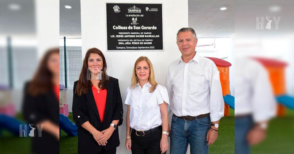 Hoy Tamaulipas - Tamaulipas Inauguran Chucho Nader y Aida Feres CAIC de ...