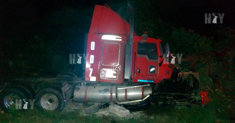 Hoy Tamaulipas - Choque en Tamaulipas Choque entre dos traileres en ...