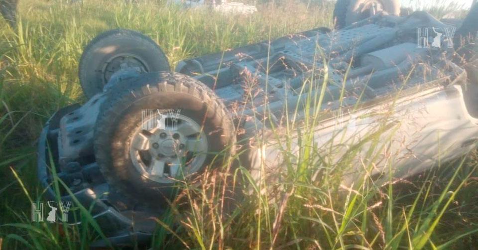 Hoy Tamaulipas - Volcadura en Tamaulipas Conductor ebrio vuelca y huye ...