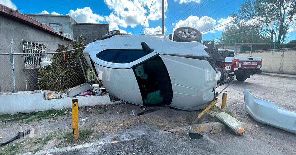 Hoy Tamaulipas - Accidente en Tamaulipas Choca y vuelca conductor de ...
