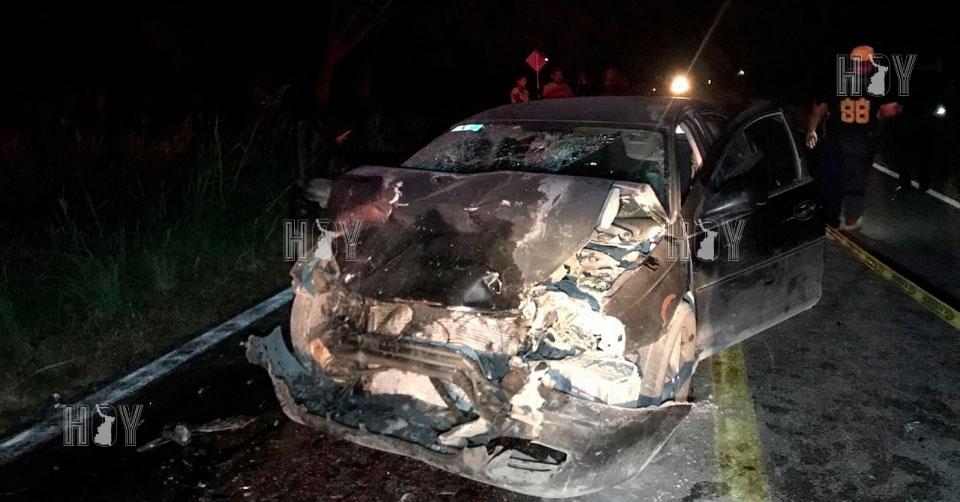 Hoy Tamaulipas - Choque en Tamaulipas Choque frontal dejo una mujer ...