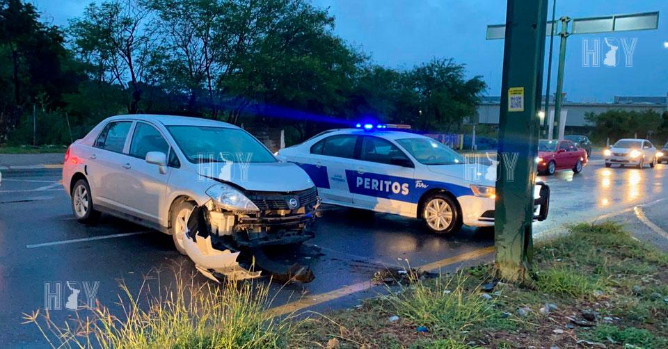 Hoy Tamaulipas - Accidente en Tamaulipas Conductor pierde el control y ...