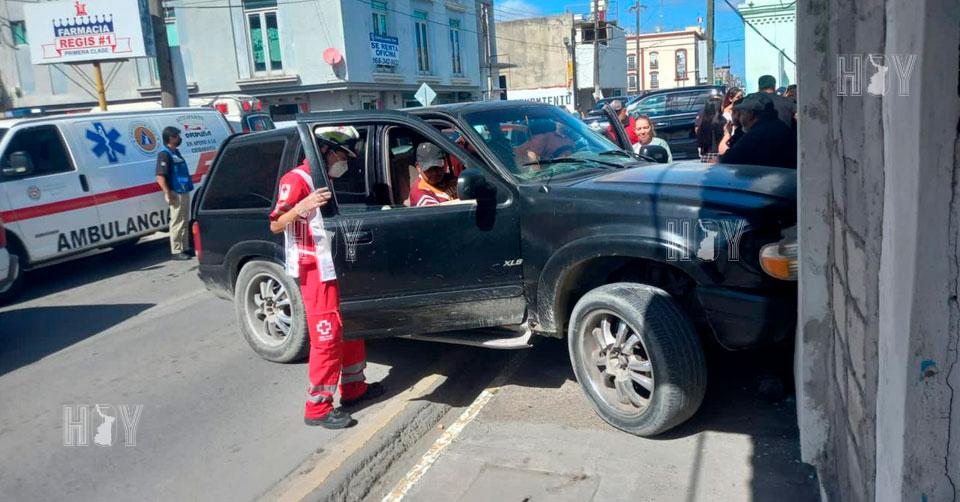 Hoy Tamaulipas - Choque en Tamaulipas Fuerte choque deja dos lesionados ...