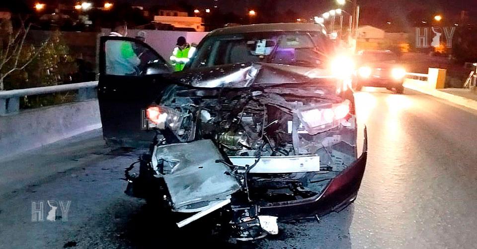 Hoy Tamaulipas - Accidente en Tamaulipas Conductora ebria se estrella ...