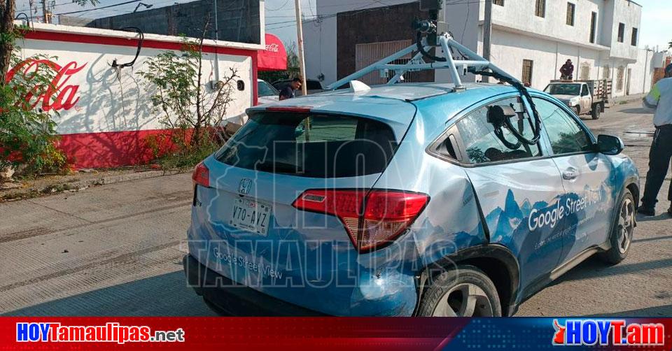 Hoy tamaulipas choque en tamaulipas choca vehiculo de google maps en