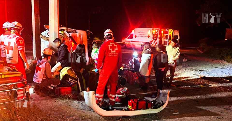 Hoy Tamaulipas - Accidente en Tamaulipas Un menor muerto y 23 ...