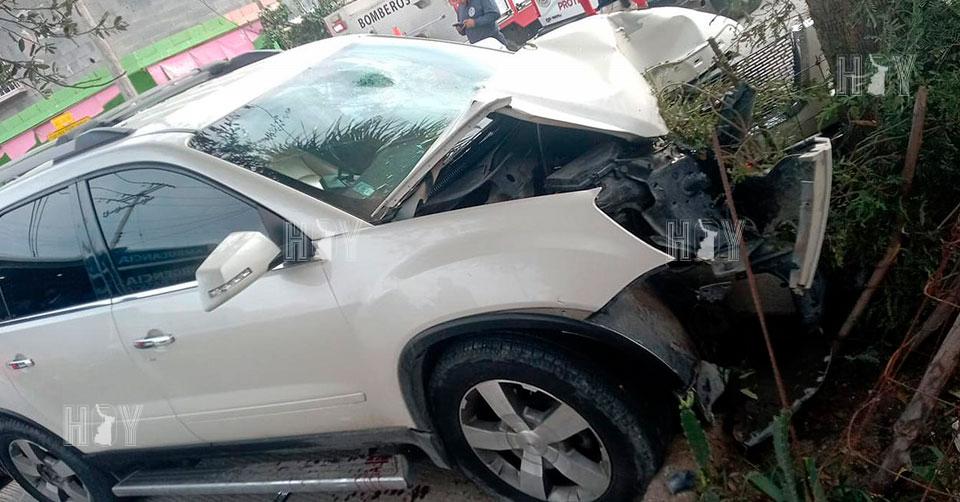 Hoy Tamaulipas - Choque en Tamaulipas Choca contra palma y queda herido ...