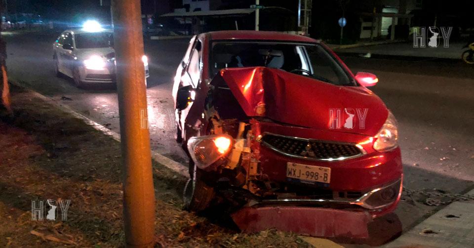 Hoy Tamaulipas - Accidentes en Tamaulipas Ebrio choco su auto contra ...