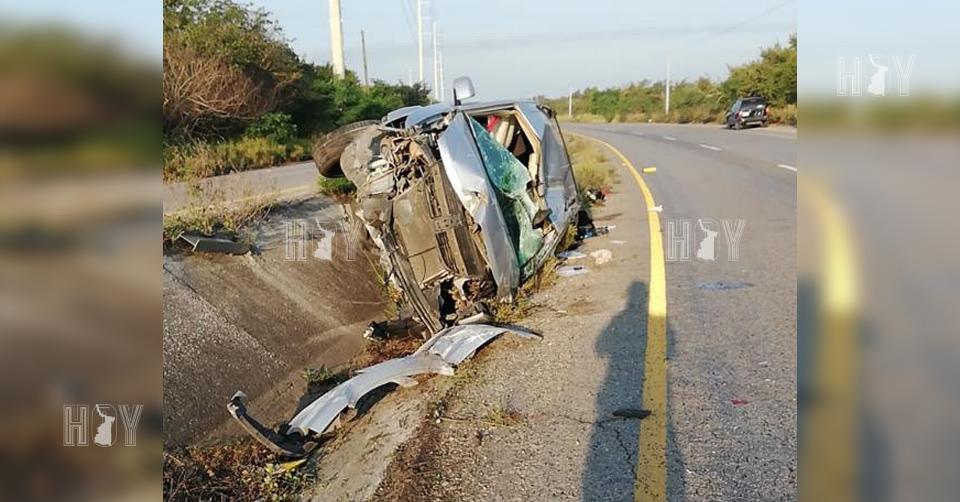 Hoy Tamaulipas - Accidente en Tamaulipas Conductor vive de milagro tras ...
