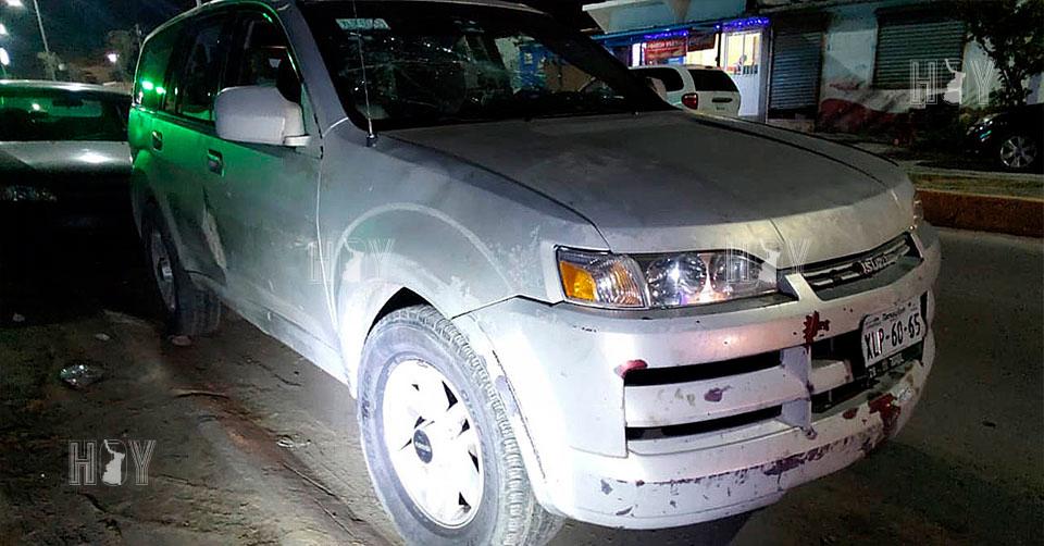 Hoy Tamaulipas - Accidente en Tamaulipas Ebrio se estrella contra auto ...