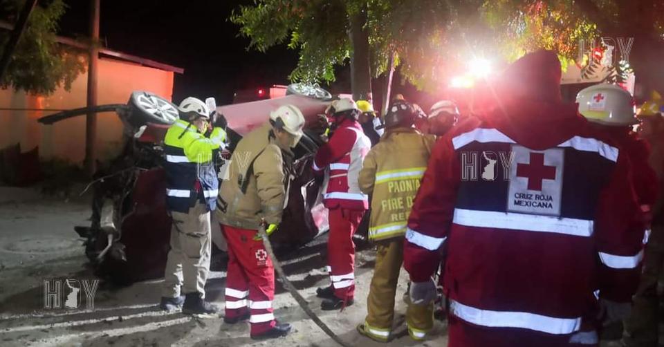 Hoy Tamaulipas - Accidente en Tamaulipas Ebrio conductor volco y quedo ...
