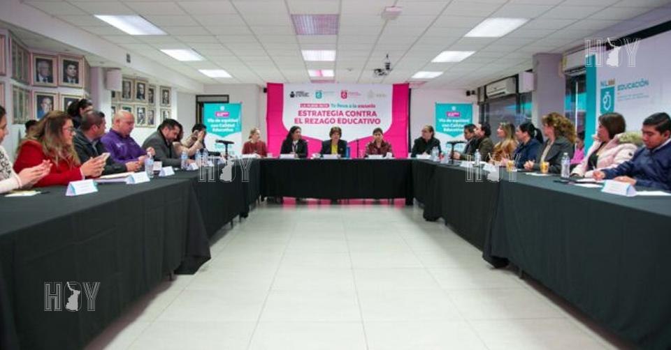 Hoy Tamaulipas - Presentan en NL la estrategia contra el rezago educativo