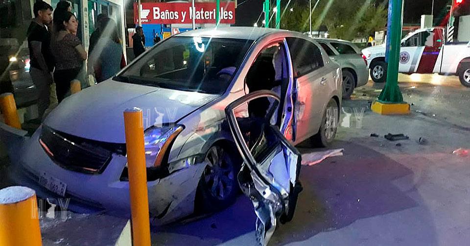 Hoy Tamaulipas - Accidente en Tamaulipas Encontronazo deja dos heridos ...