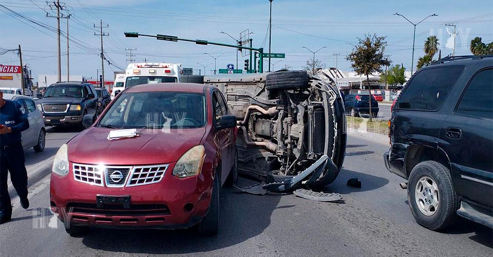 Hoy Tamaulipas - Accidente en Tamaulipas Mujer provoca choque con ...