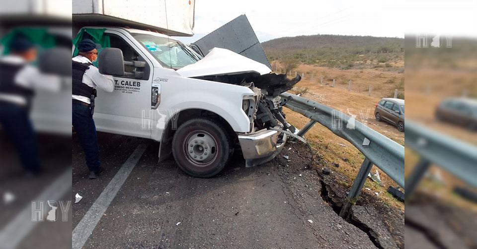 Hoy Tamaulipas - Accidente en Tamaulipas Dos lesionados deja choque y ...