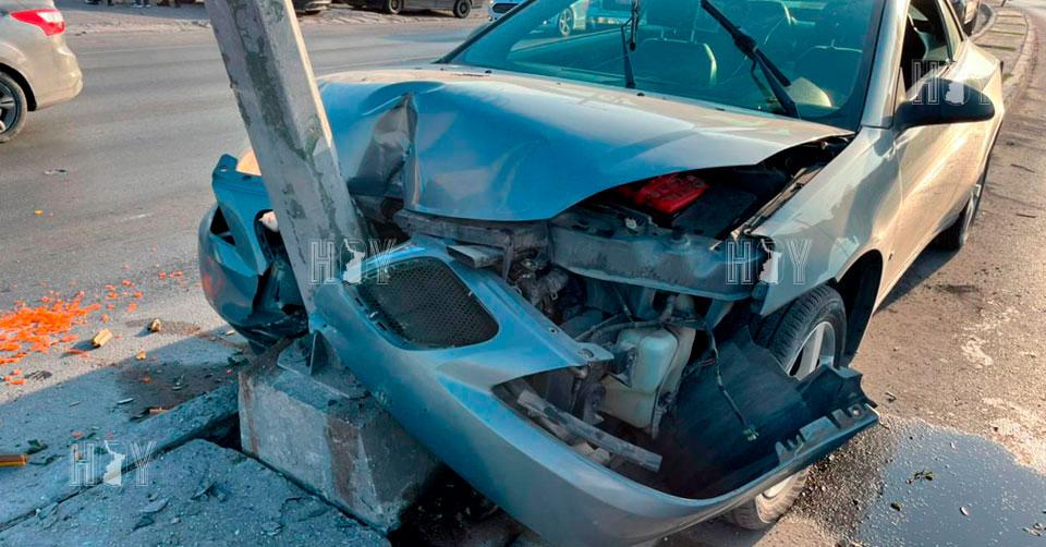 Hoy Tamaulipas - Accidente en Tamaulipas Joven impacto su Â“deportivoÂ ...
