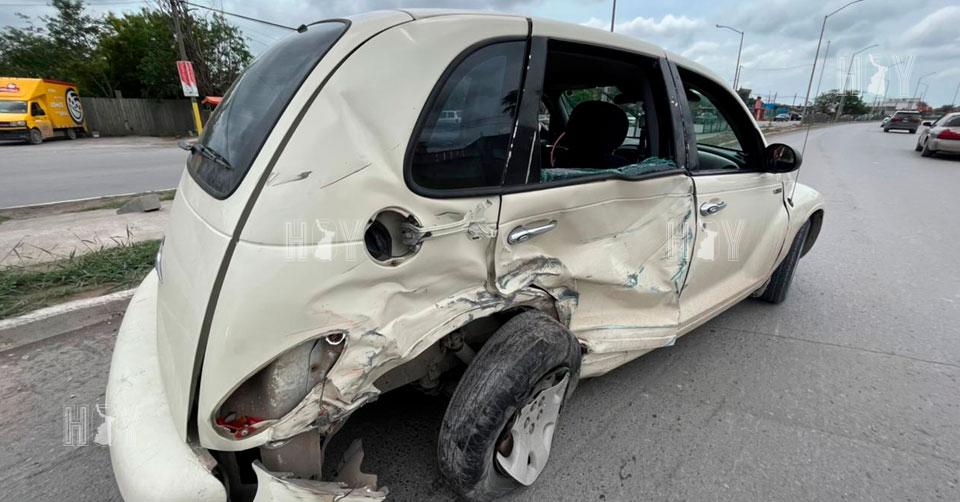 Hoy Tamaulipas - Accidentes en Tamaulipas Mujer causa fuerte choque con ...