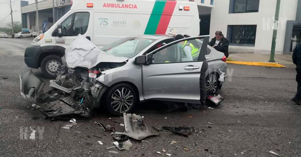 Hoy Tamaulipas - Accidentes en Tamaulipas Una mujer lesionada dejo el ...