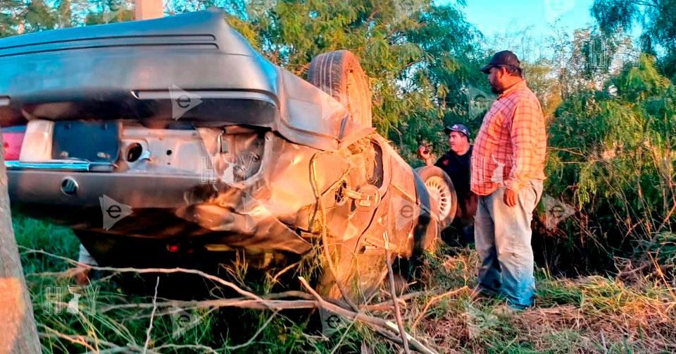 Hoy Tamaulipas - Accidente en Tamaulipas Vuelca presunto ebrio en ...