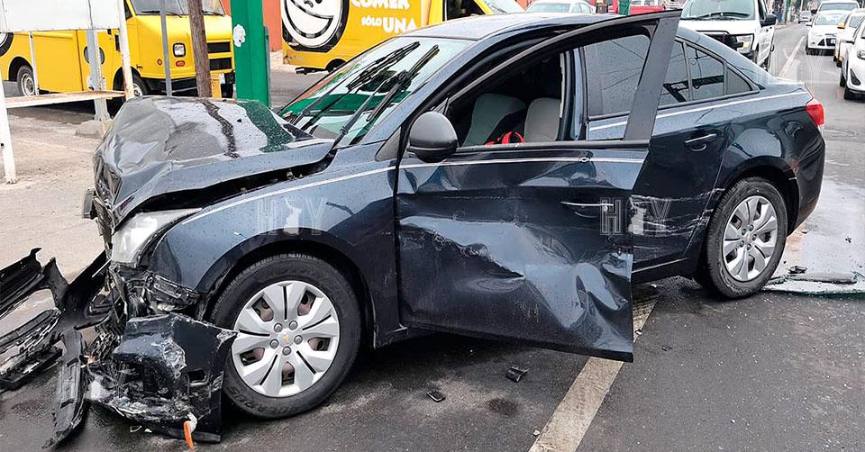 Hoy Tamaulipas - Accidente en Tamaulipas Encontronazo deja un herido y ...