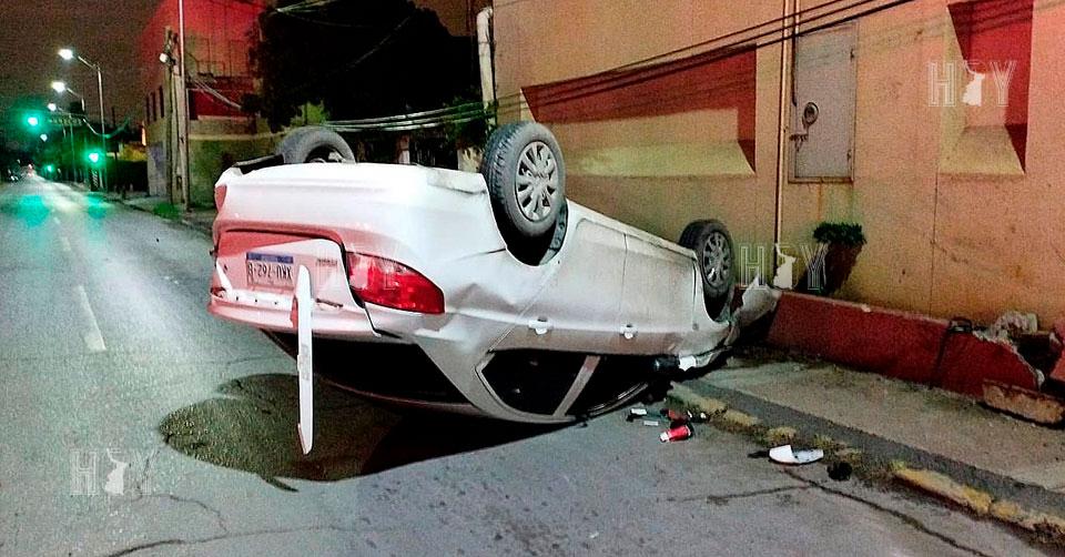Hoy Tamaulipas - Accidentes en Tamaulipas Choque con volcadura deja un ...