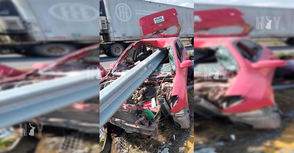 Hoy Tamaulipas - Accidente en Tamaulipas Pierde el control y choca con ...