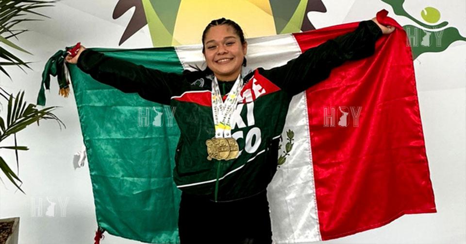 Hoy Tamaulipas - Deportes en Mexico Con tres oros Mariana Garcia se ...