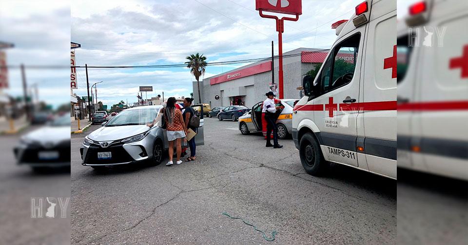 Hoy Tamaulipas - Accidente en Tamaulipas Conductora se pasa alto y ...