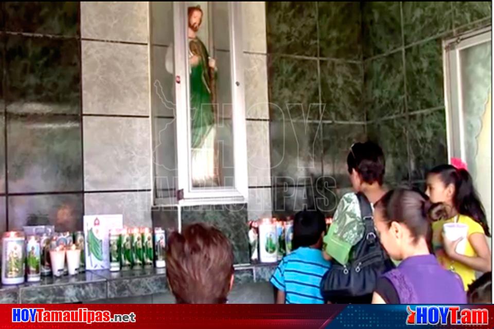 Hoy Tamaulipas - Se desborda en Nuevo Laredo el fervor religioso por San Judas Tadeo Hoy Tamaulipas - Se desborda en Nuevo Laredo el fervor religioso por San Judas Tadeo