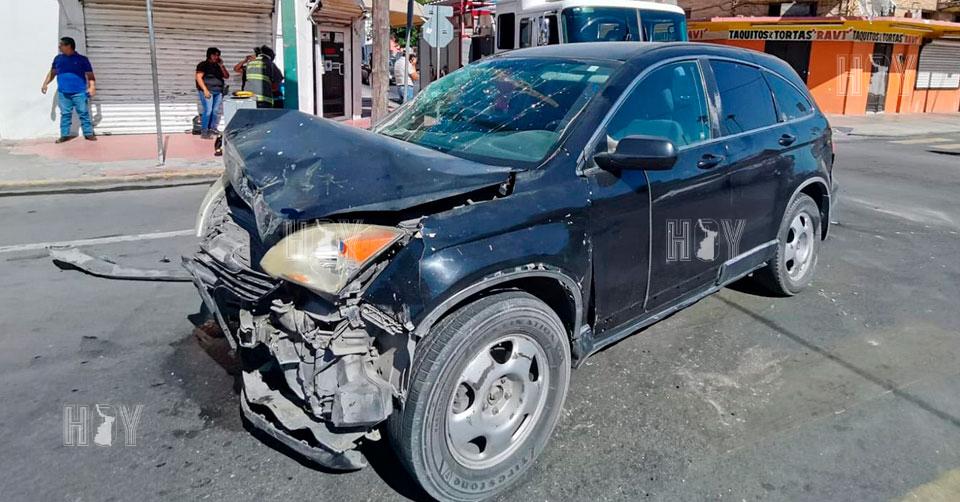 Hoy Tamaulipas - Tamaulipas Accidente vial deja a una mujer herida en ...