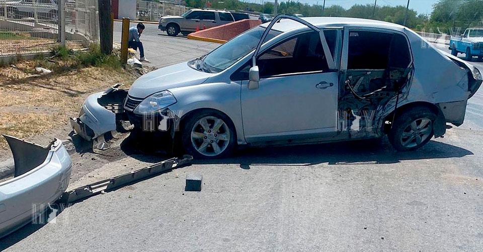 Hoy Tamaulipas - Accidentes en Tamaulipas Pierde el control y choca ...