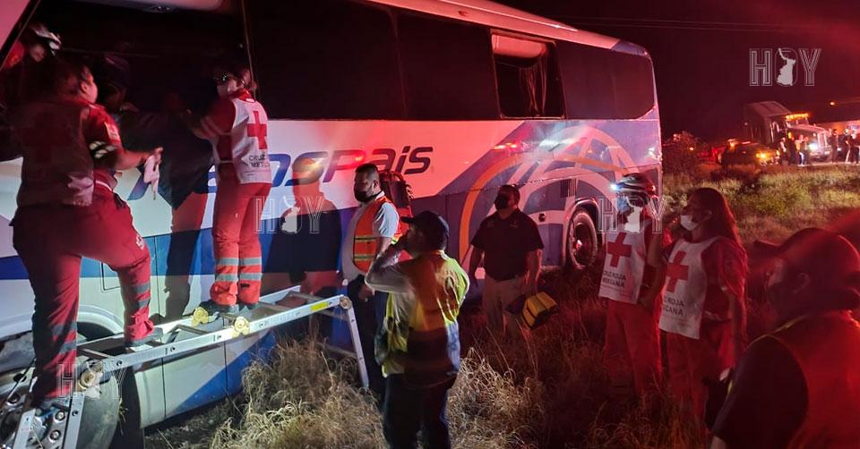 Hoy Tamaulipas - Accidentes en Tamaulipas Choque entre autobus y ...