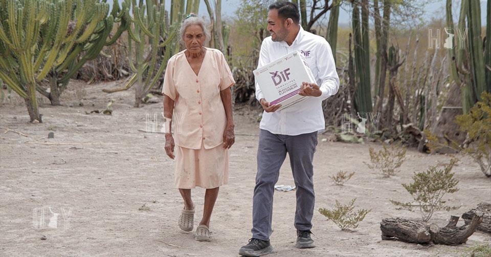 Hoy Tamaulipas - Entrega DIF Tamaulipas tercera dotacion de despensas a ...