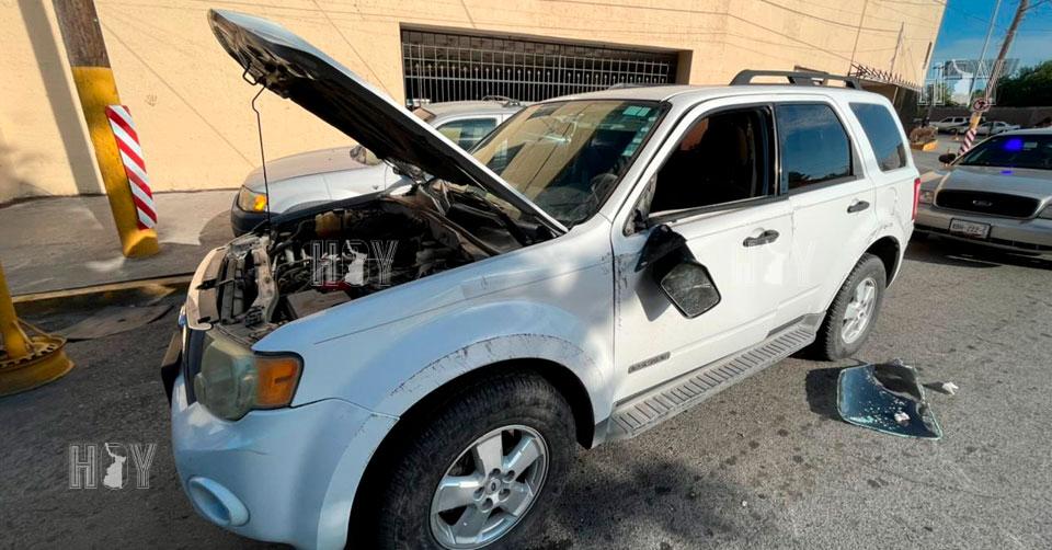 Hoy Tamaulipas - Accidentes en Tamaulipas Mujer choca y vuelca en Matamoros