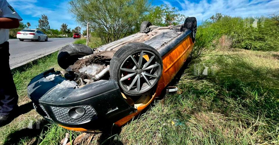 Hoy Tamaulipas - Accidentes en Tamaulipas Vuelca menor con su deportivo ...