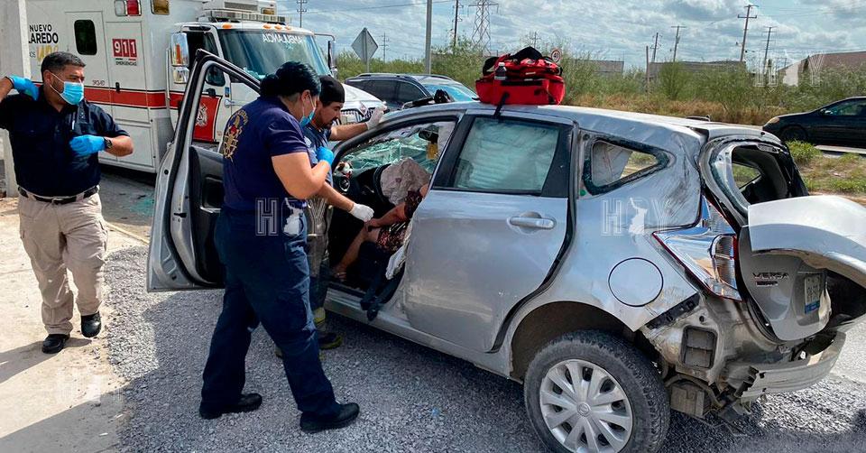 Hoy Tamaulipas - Tamaulipas Mujer termina herida tras accidente en ...