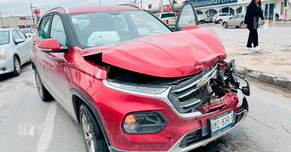 Hoy Tamaulipas - Accidentes en Tamaulipas Mujer choca por alcance en un ...
