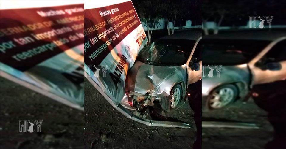 Hoy Tamaulipas - Accidente en Tamaulipas Ebrio conductor se estrello ...