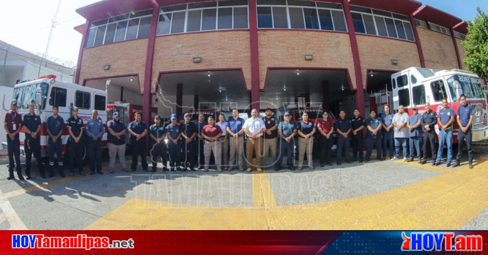 Hoy Tamaulipas – Personal de PC y Bomberos laborará durante el periodo vacacional en Nuevo Laredo