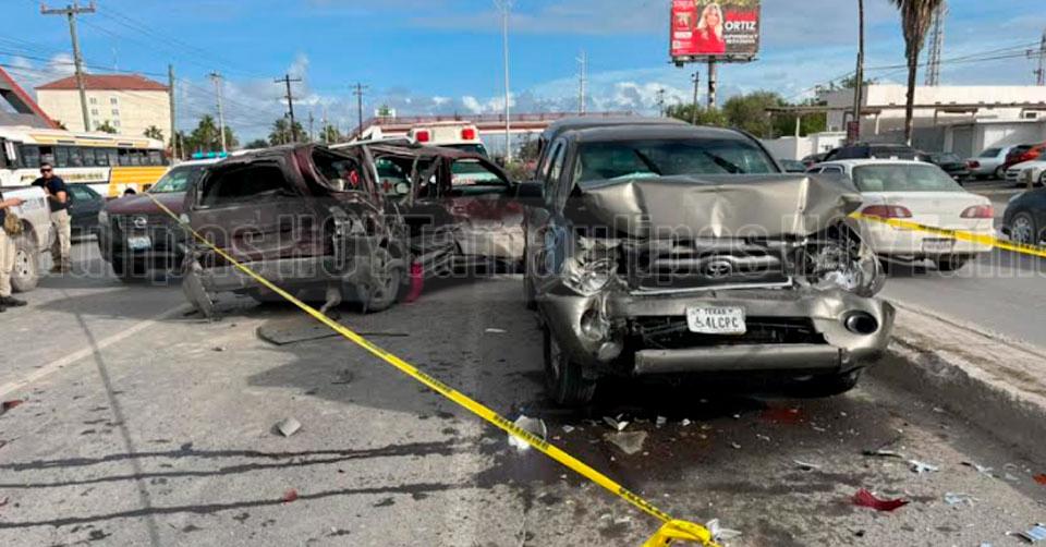 Hoy Tamaulipas Accidentes en Tamaulipas Hubo 14 choques entre el 24 y