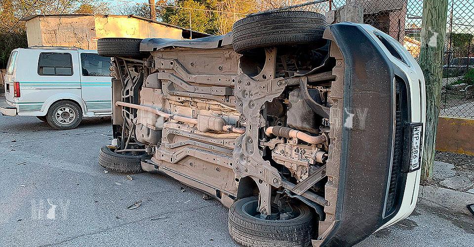 Hoy Tamaulipas - Accidente en Tamaulipas Choque y volcadura en Nuevo ...