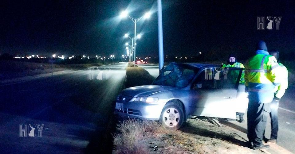 Hoy Tamaulipas - Accidente en Tamaulipas Ebrio choca contra poste en ...