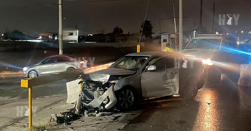 Hoy Tamaulipas - Accidente en Tamaulipas Destroza su auto tras ...