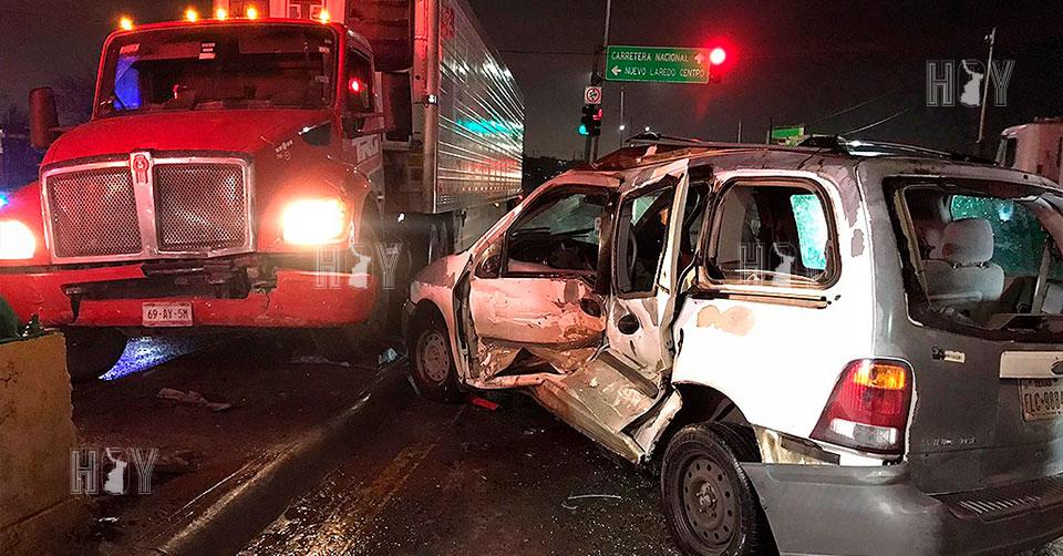 Hoy Tamaulipas - Accidente en Tamaulipas Encontronazo deja una mujer ...