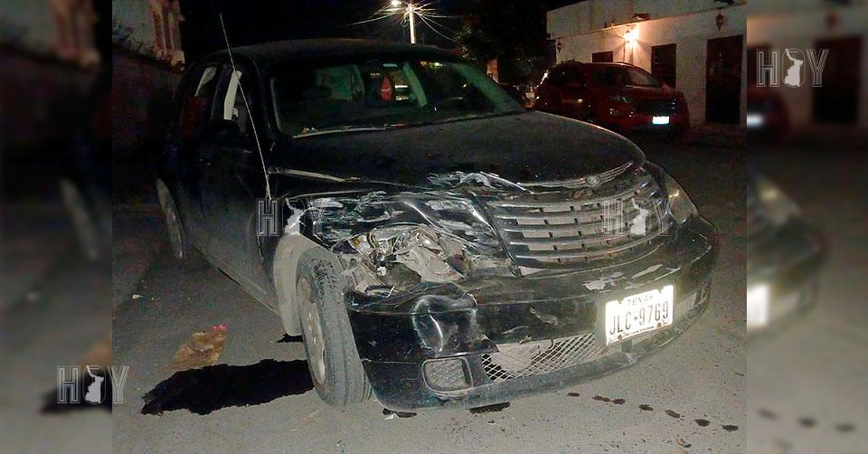 Hoy Tamaulipas - Accidente en Tamaulipas Choque por alcance deja danios ...