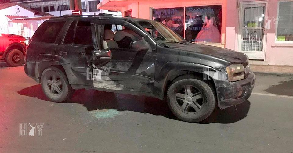 Hoy Tamaulipas - Tamaulipas Choque deja una mujer lesionada en Nuevo Laredo