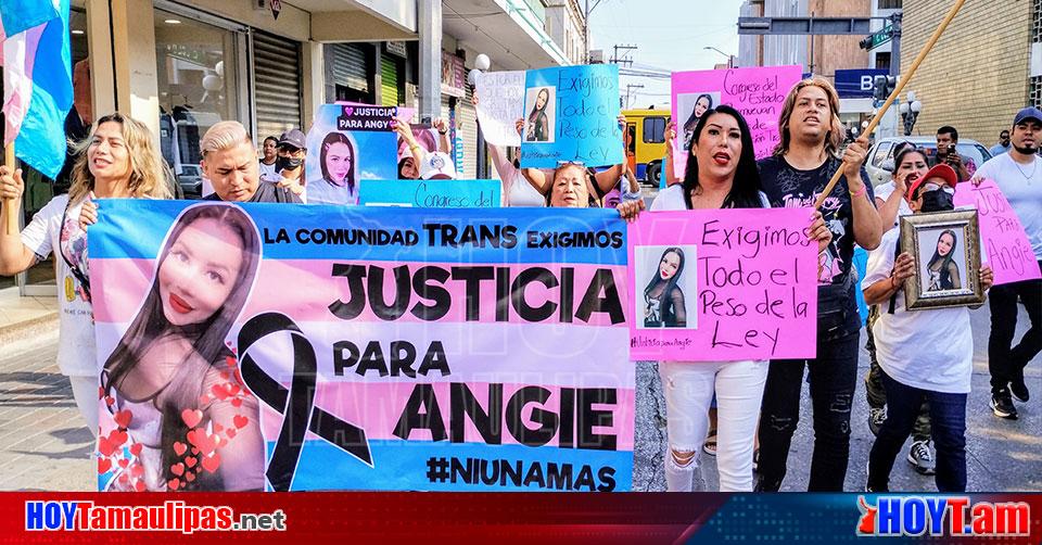 Hoy Tamaulipas Tamaulipas Protestan familiares de Angie exigen